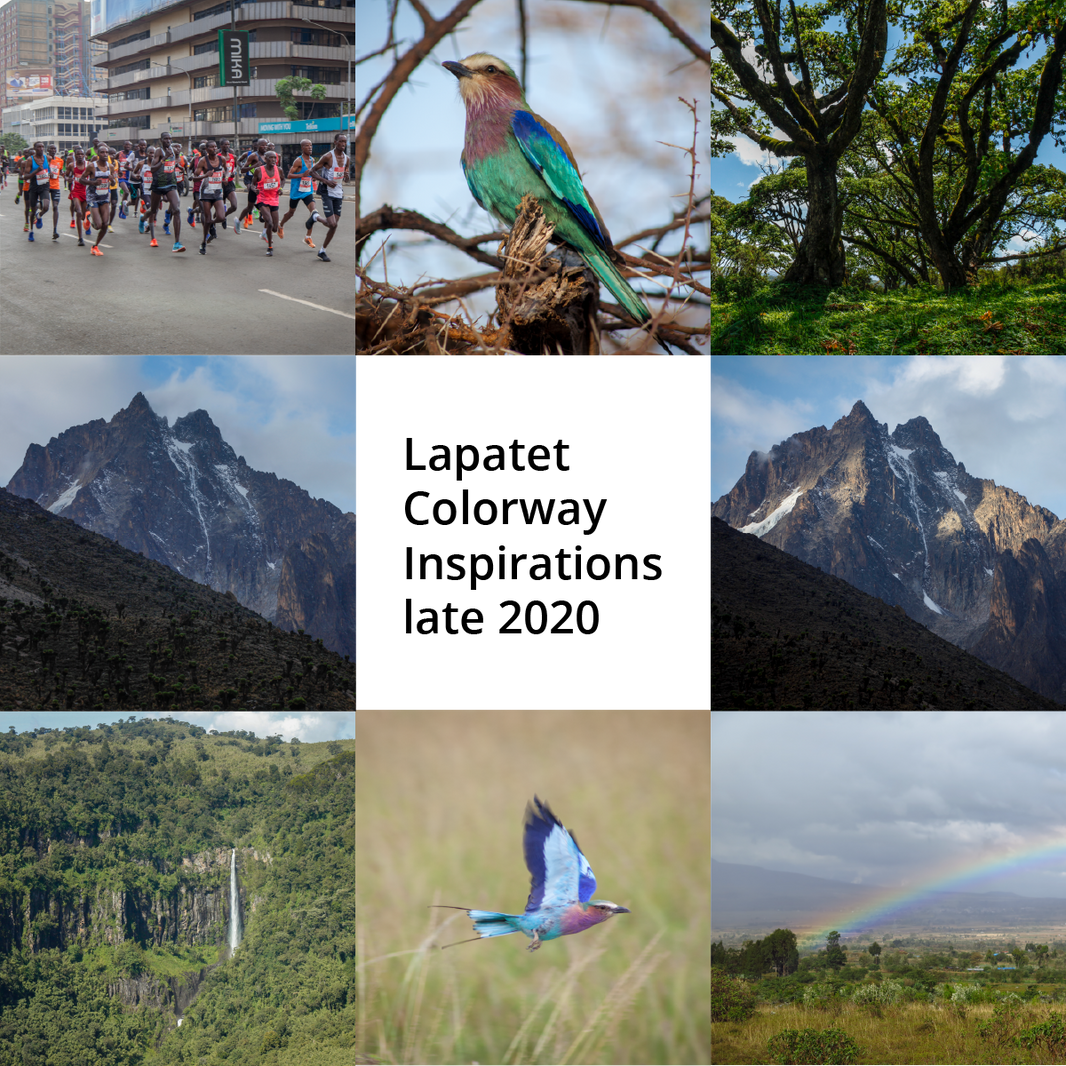 Lapatet colors for late 2020