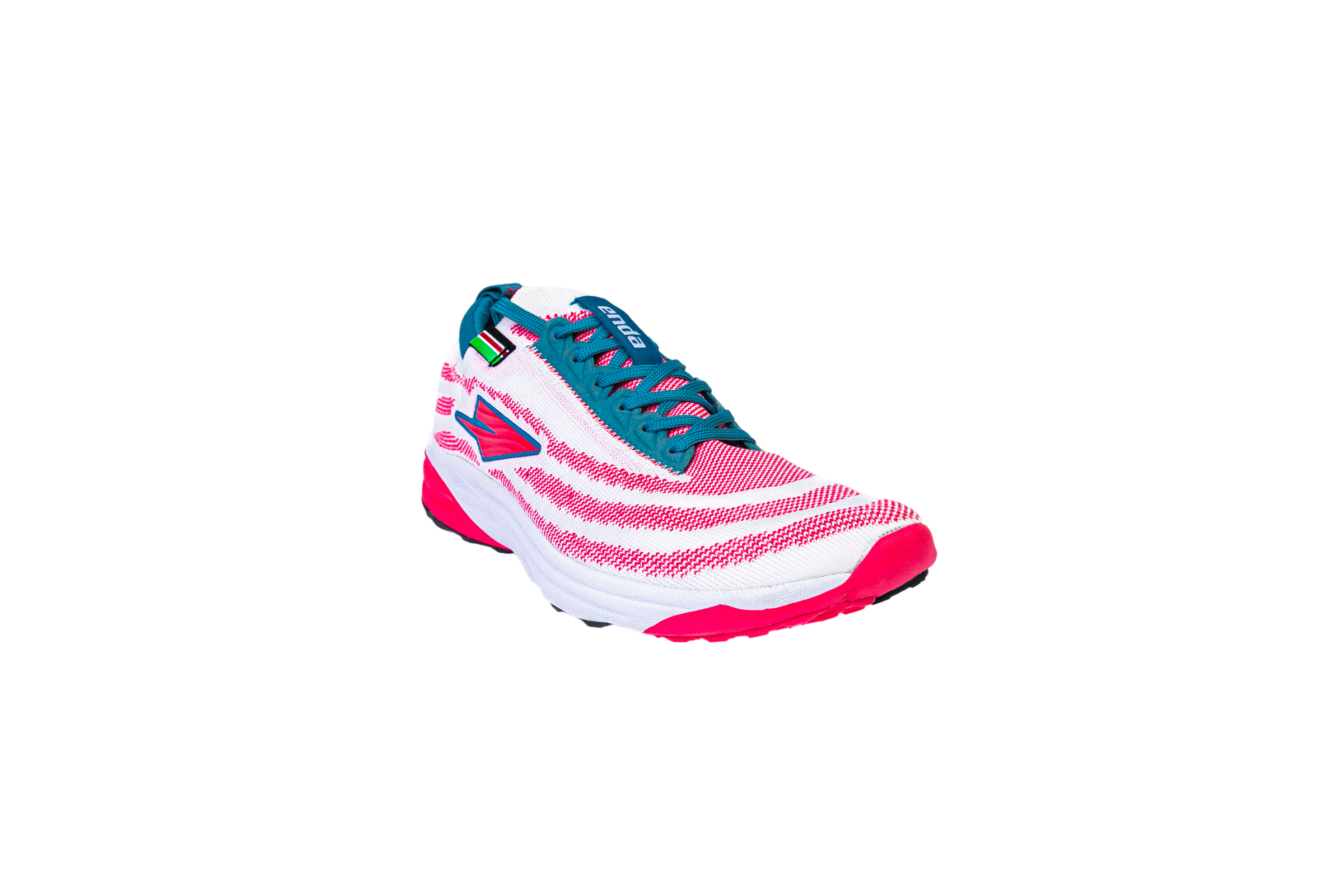 Lapatet - Men - Flamingo (White and Pink Sole) Final Sale