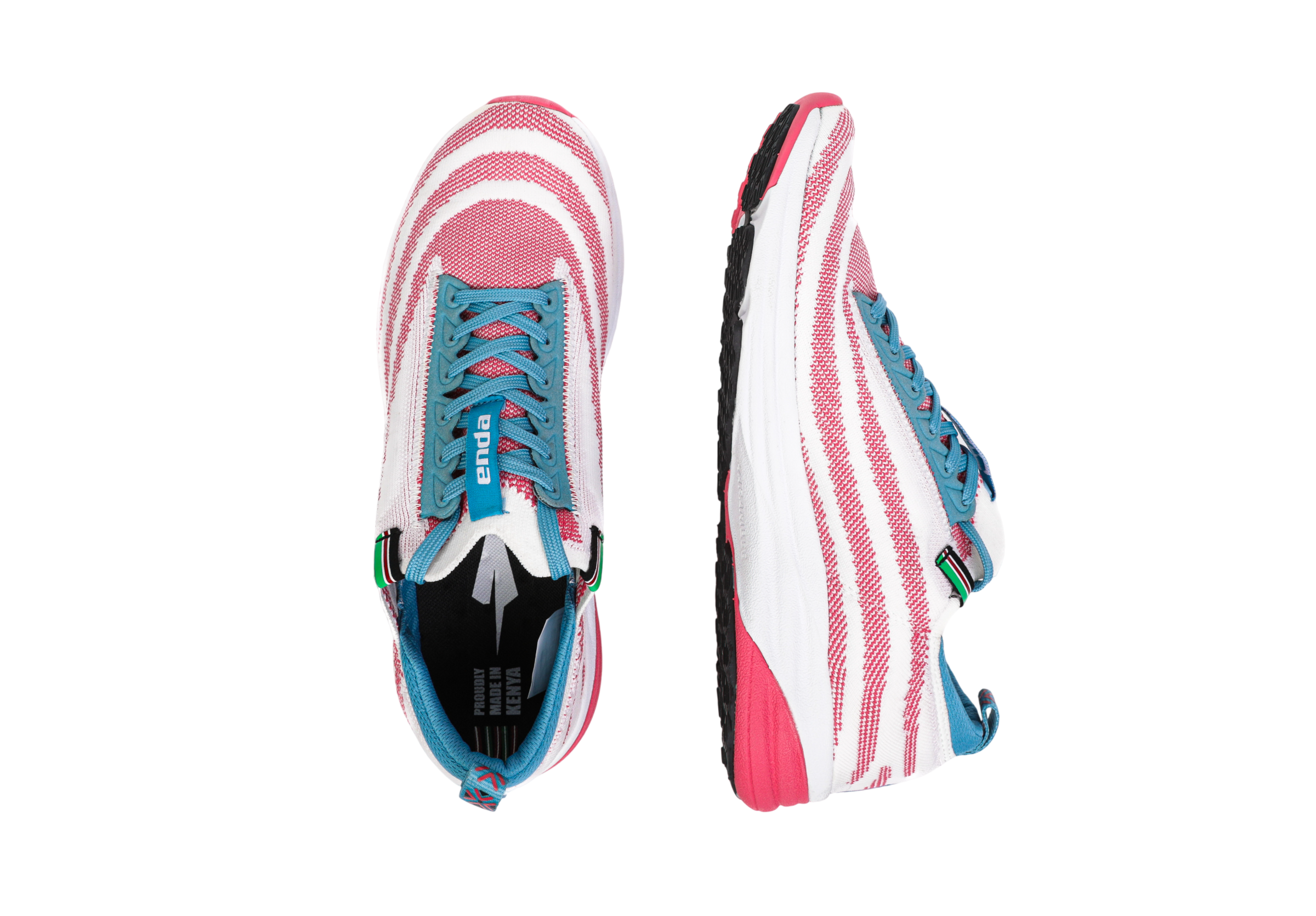 Lapatet - Men - Flamingo (White and Pink Sole) Final Sale